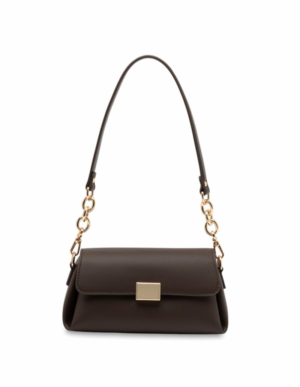 Aliana Leather Crossbody Bag- Chocolate Bags