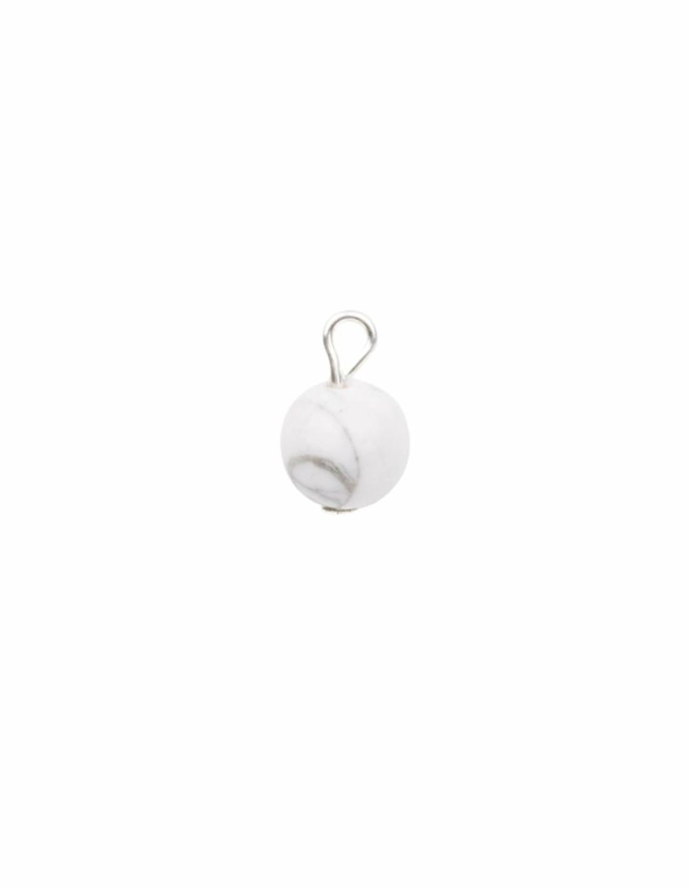 Aurelia 8Mm Bead Charm – White Howlite Charms