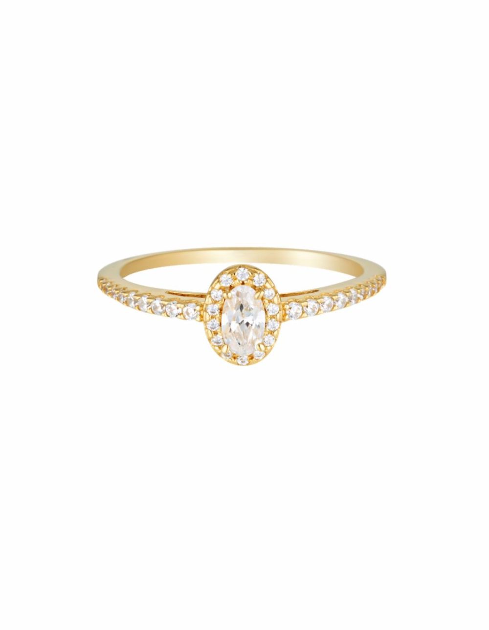 Aurora Glow Ring – Gold Jewellery