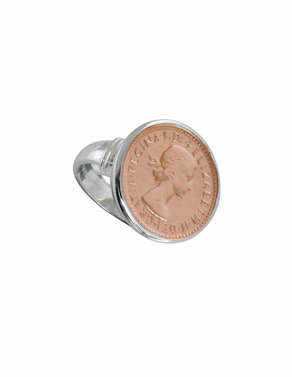 Authentic Sixpence Coin Ring – Rose Gold Jewellery