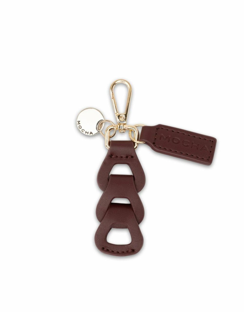 Avery Loop Keyring- Burgundy Accessories