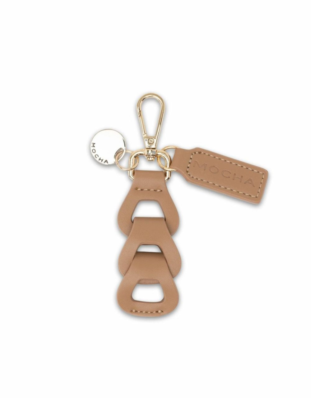 Avery Loop Keyring- Tan Accessories