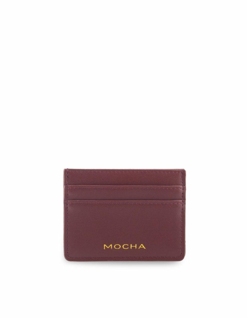 Avery Simple Card Holder- Burgundy Bags