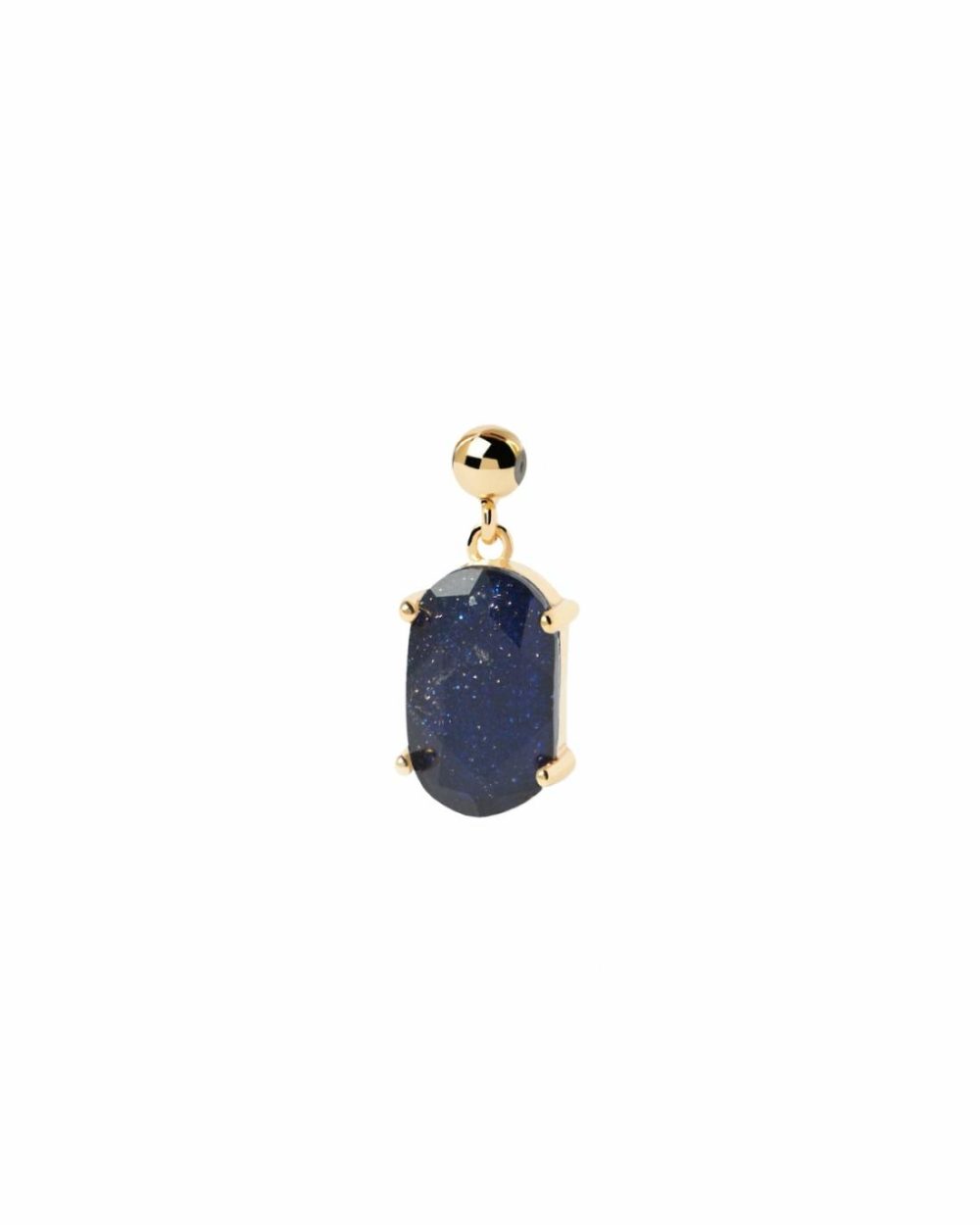 Blue Sandstone Luck Charm Charms