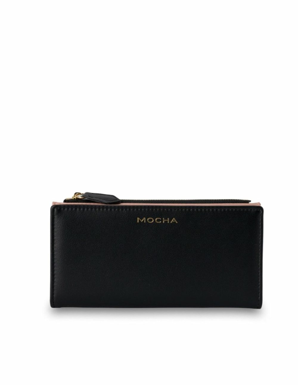 Classic Arya Wallet – Black/Blush Bags