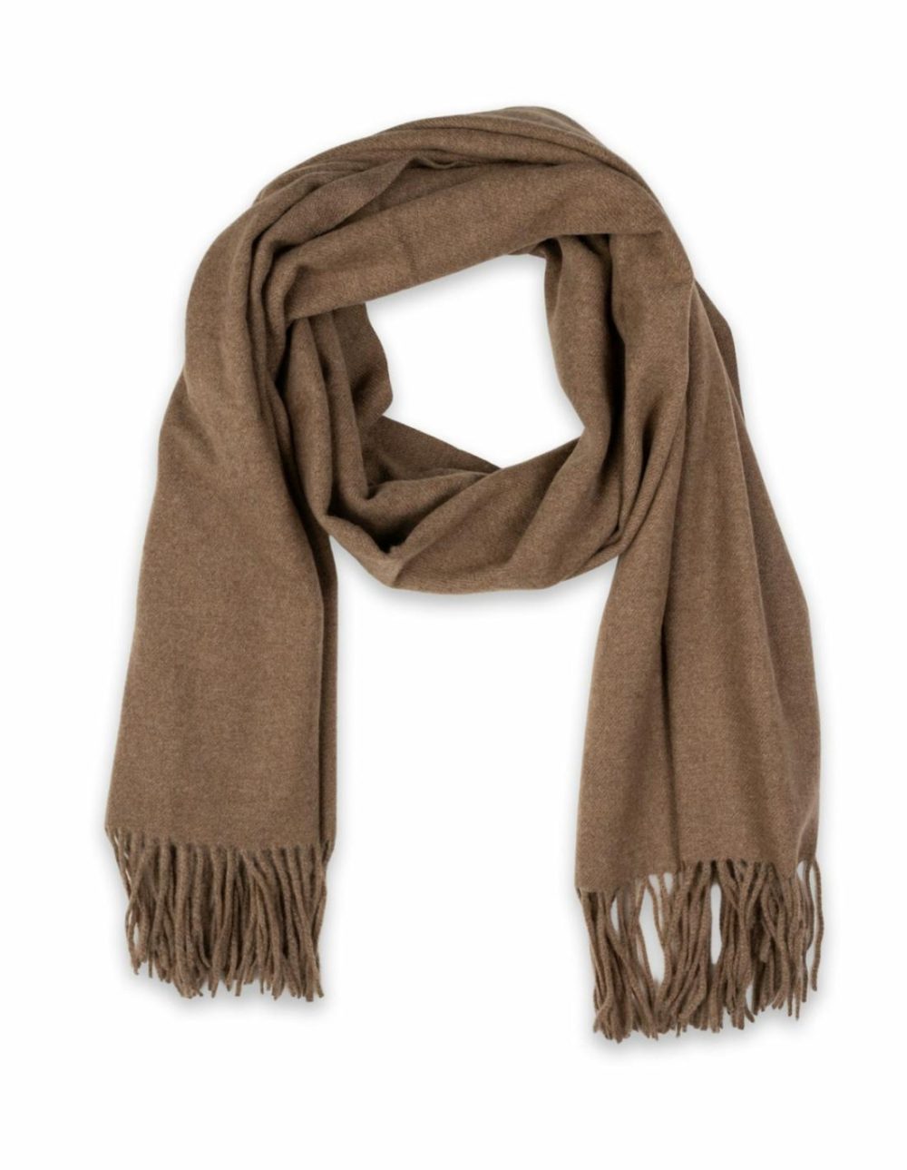 Classic Twill Scarf- Wood Accessories