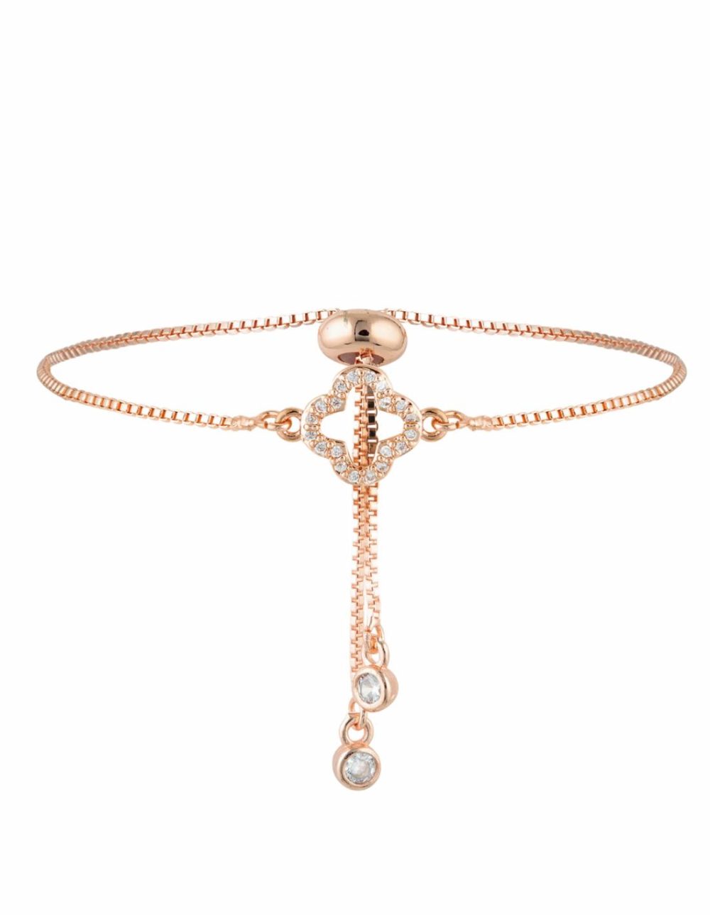 Clover Bracelet – Rose Gold Bracelets