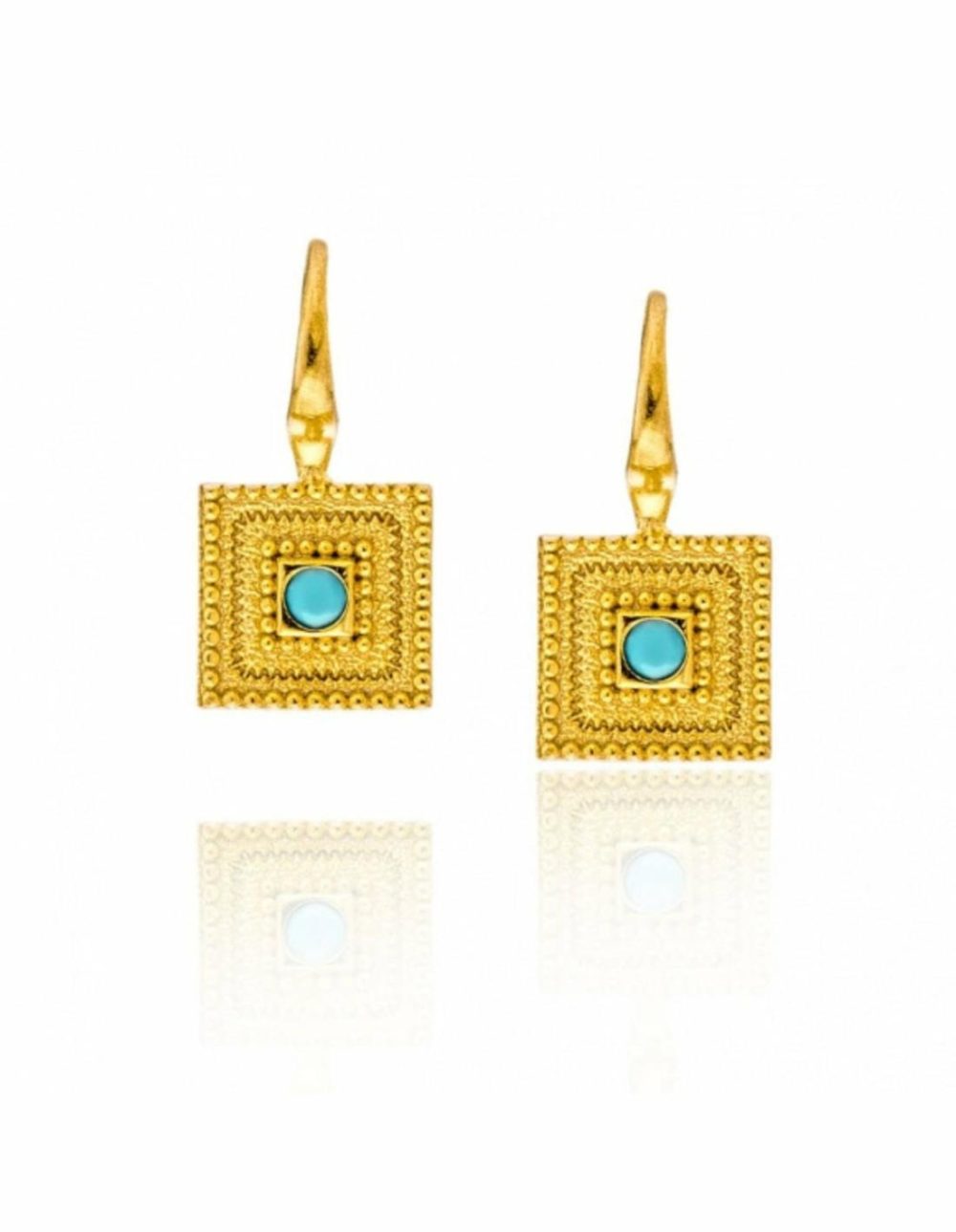 Colour Me Rainbow Earrings W/ Square & Cz Earrings