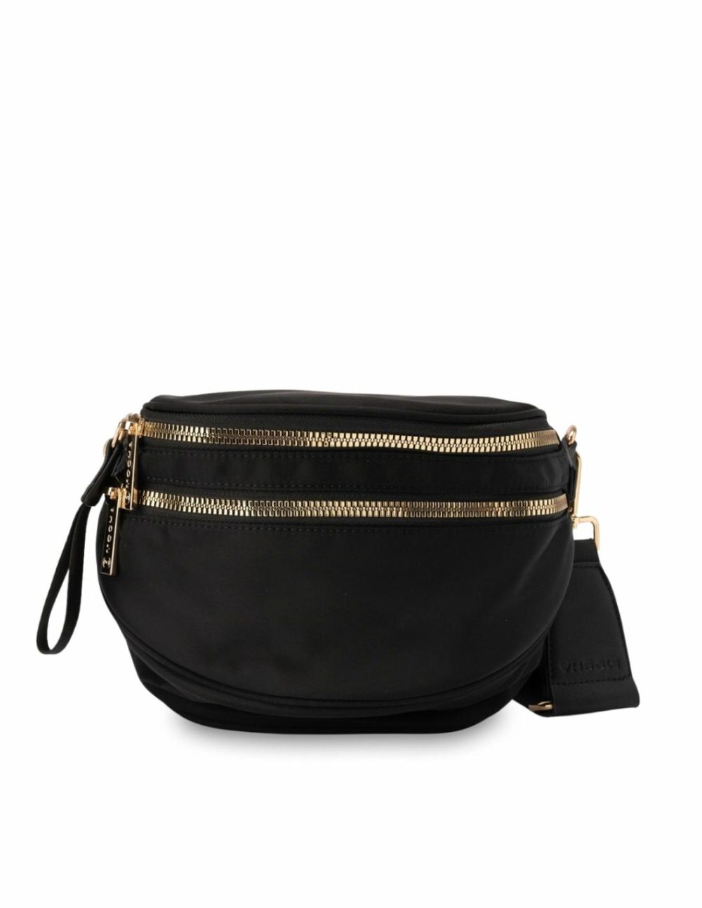 Eddy Saddle Crossbody Bag – Black Bags