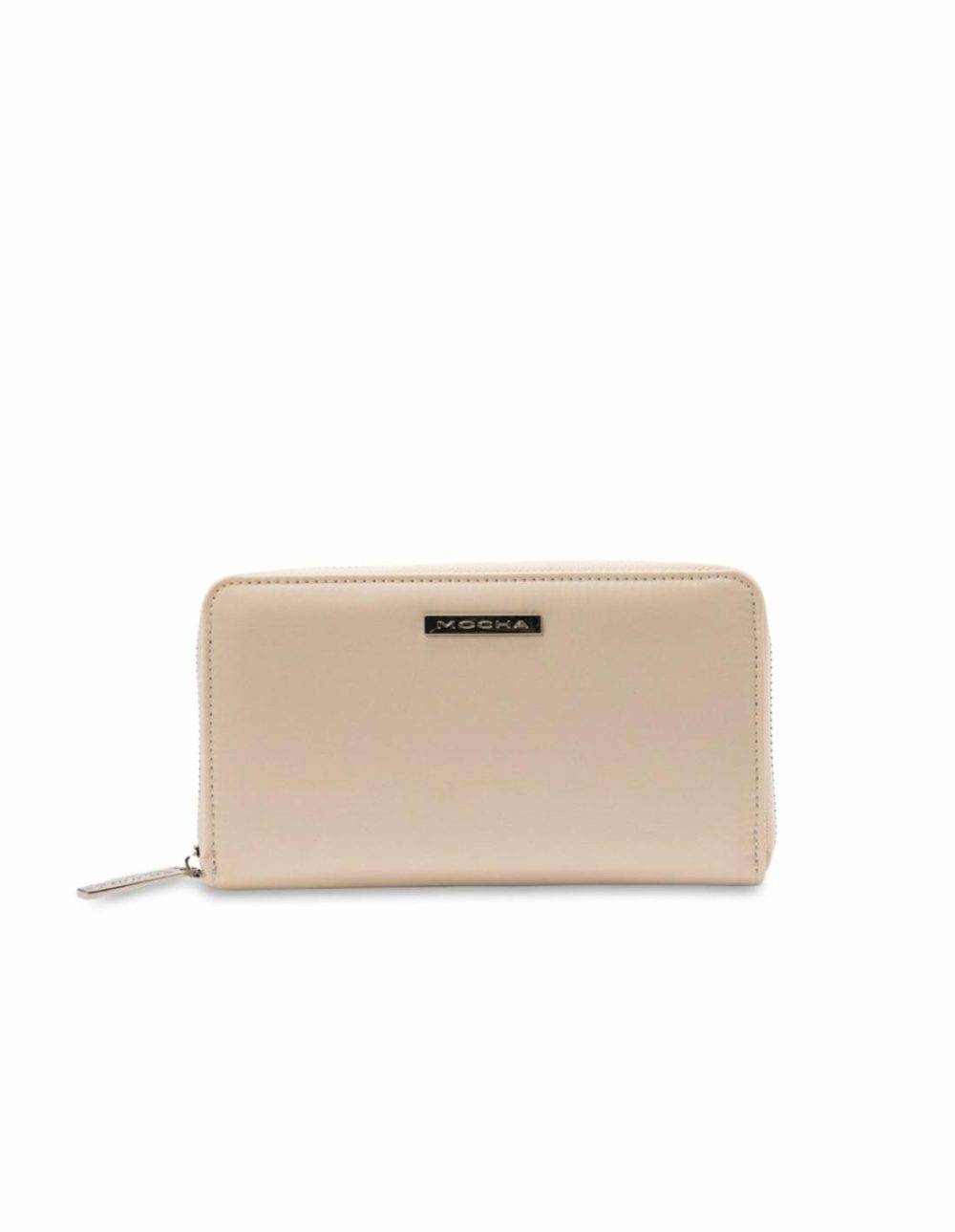 Eden Nylon Long Wallet- Cream Bags