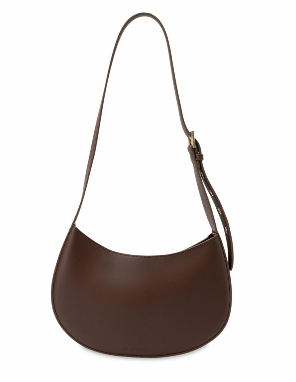 Eliana Leather Shoulder Bag- Chocolate Bags