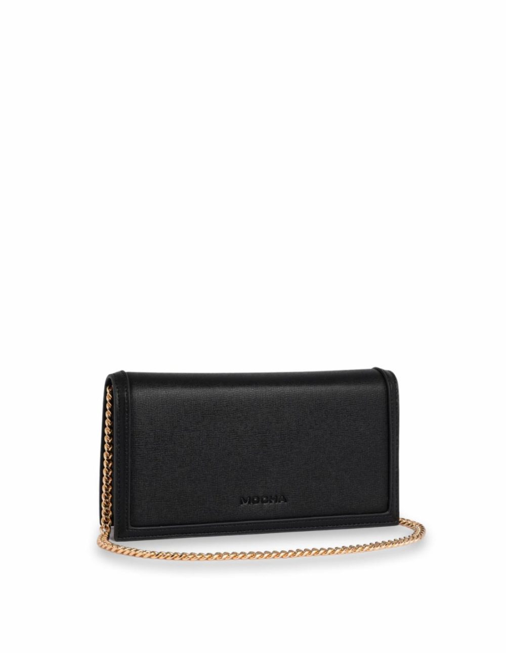 Emma Chain Crossbody Bag – Black Bags