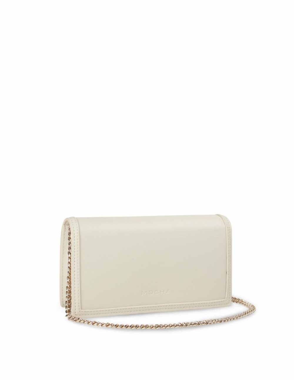 Emma Chain Crossbody Bag- Cream Bags