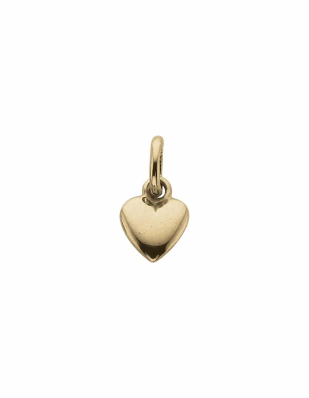 Heart Charm W/ 18K Gold Vermeil Charms