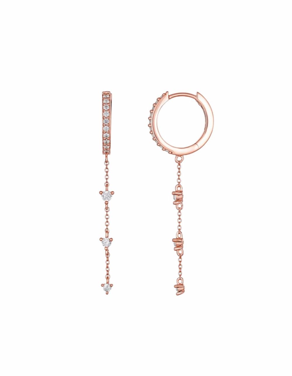 Heirloom Loved Earrings – Rose Gold Earrings