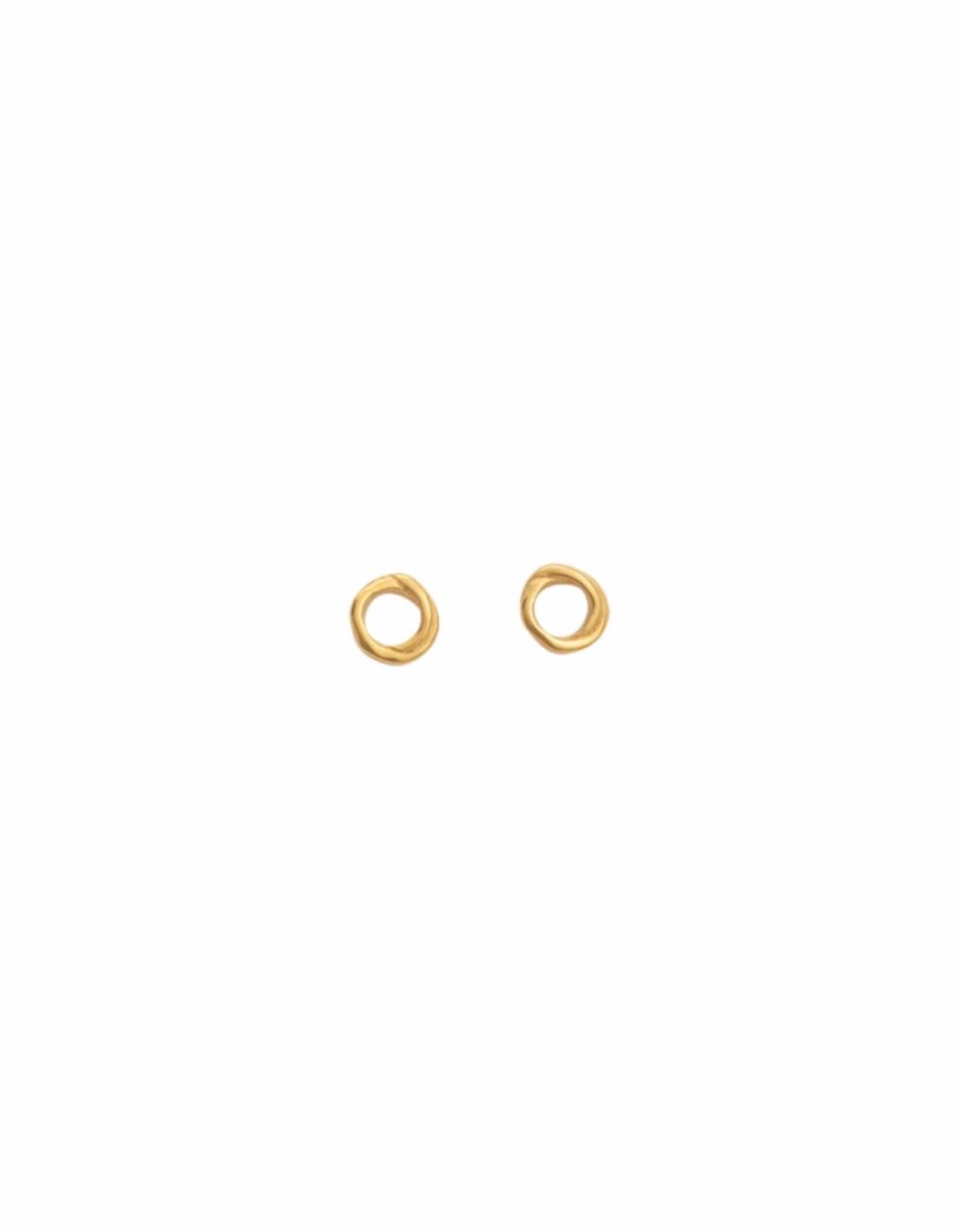 Infinite Studs – Gold Earrings