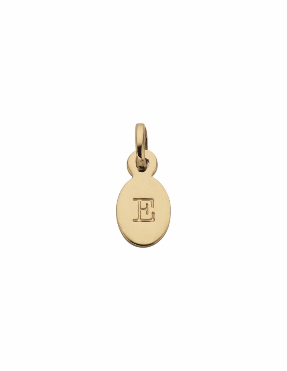 Initial Charm W/ 18K Gold Vermeil – E Charms