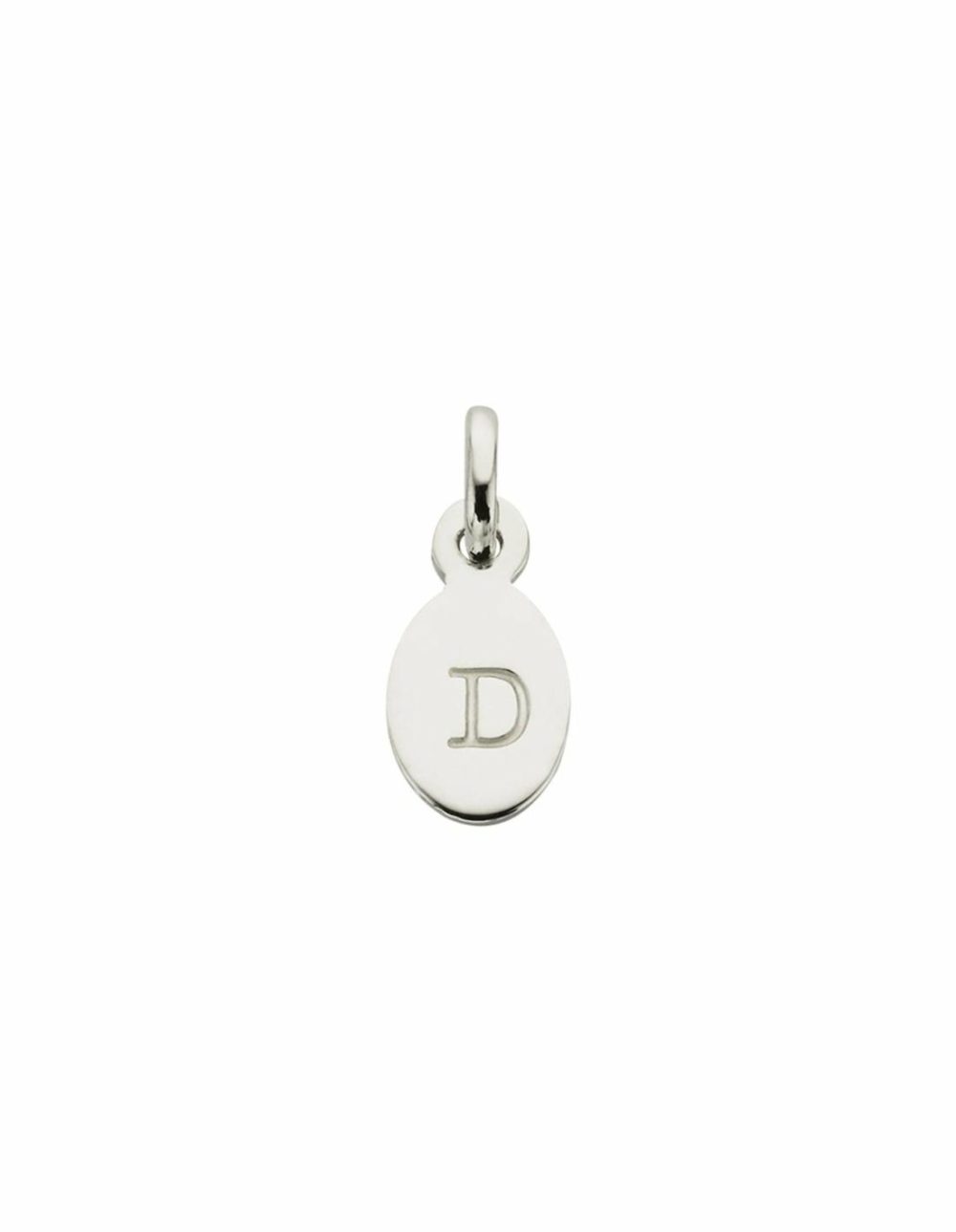 Initial Charm W/ Sterling Silver – D Charms