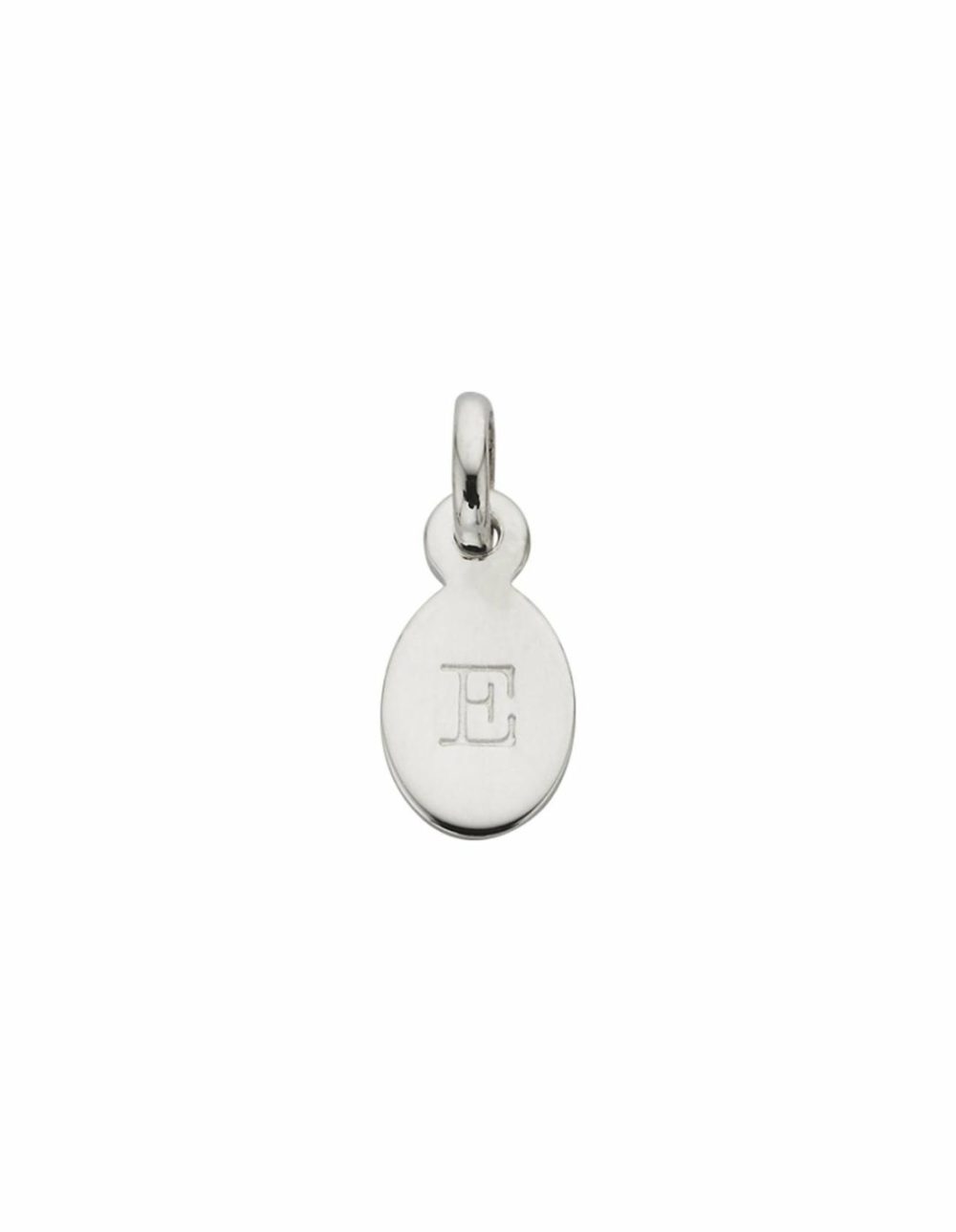 Initial Charm W/ Sterling Silver – E Charms