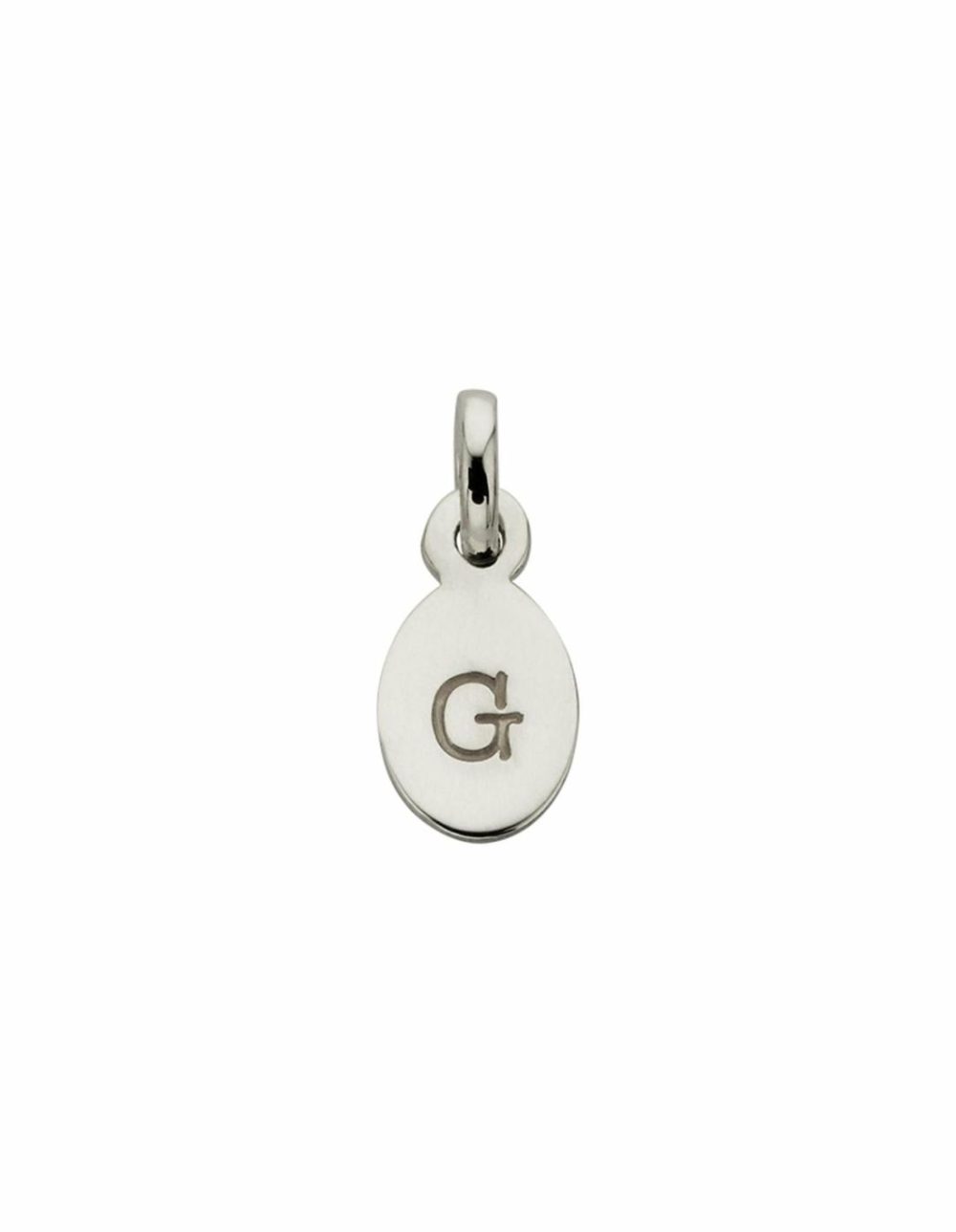 Initial Charm W/ Sterling Silver – G Charms