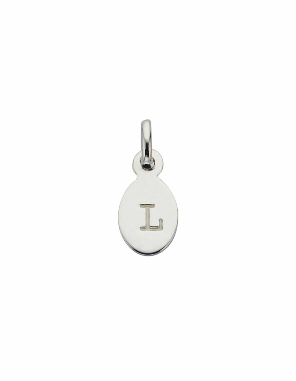 Initial Charm W/ Sterling Silver – L Charms