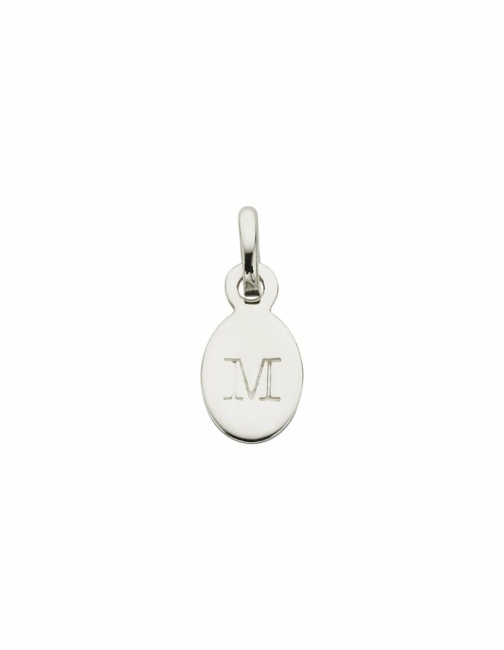 Initial Charm W/ Sterling Silver – M Charms