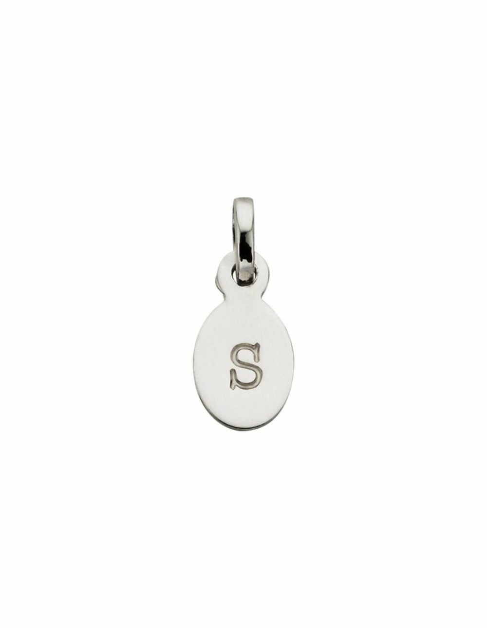 Initial Charm W/ Sterling Silver – S Charms