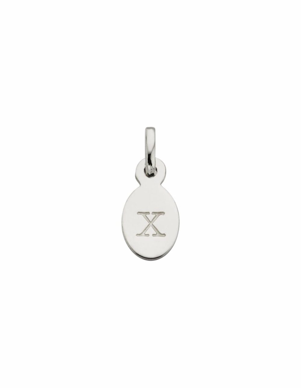 Initial Charm W/ Sterling Silver – X Charms