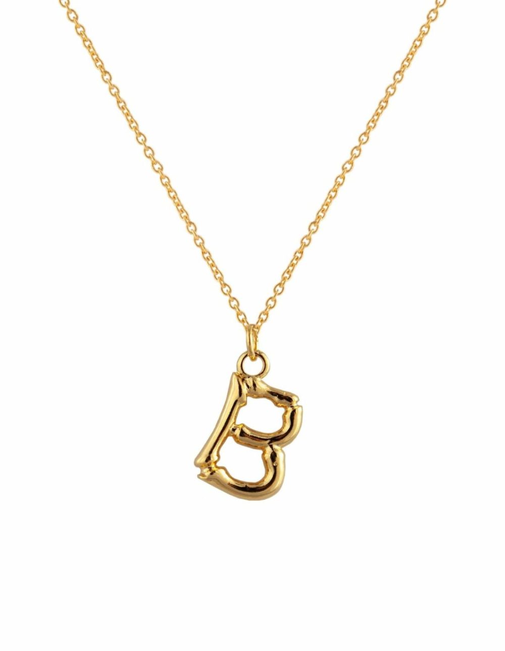 Initial Necklace – B Jewellery