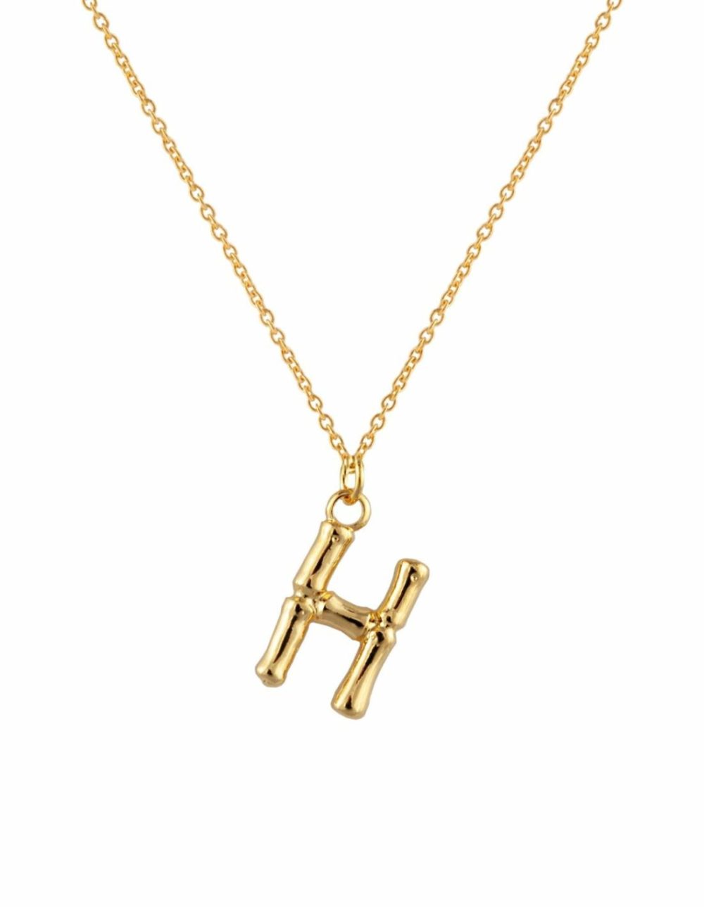 Initial Necklace – H Jewellery