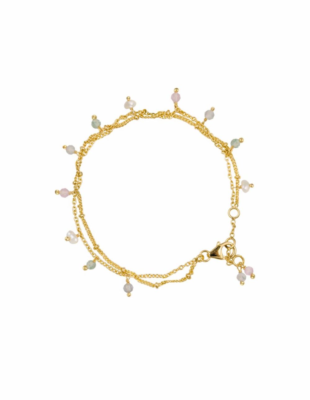 Lilac Bracelet- Gold Bracelets