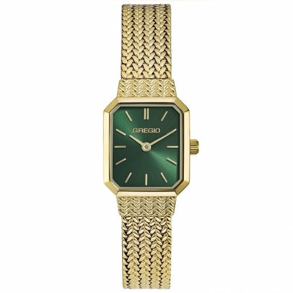 Maya Watch- Gold/Green Accessories