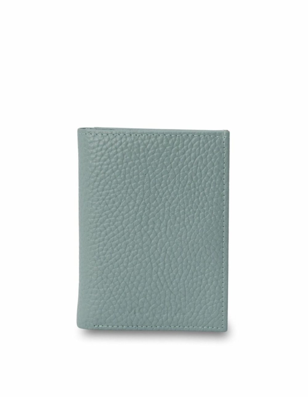 Mia Leather Wallet- Light Blue Bags