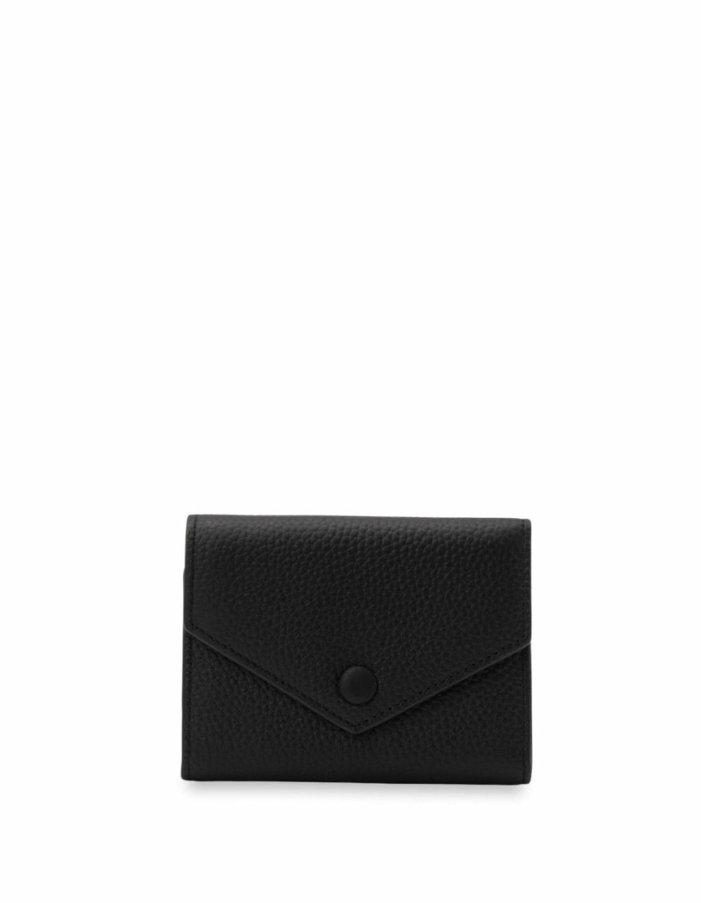 Naomi Leather Small Wallet- Black Bags