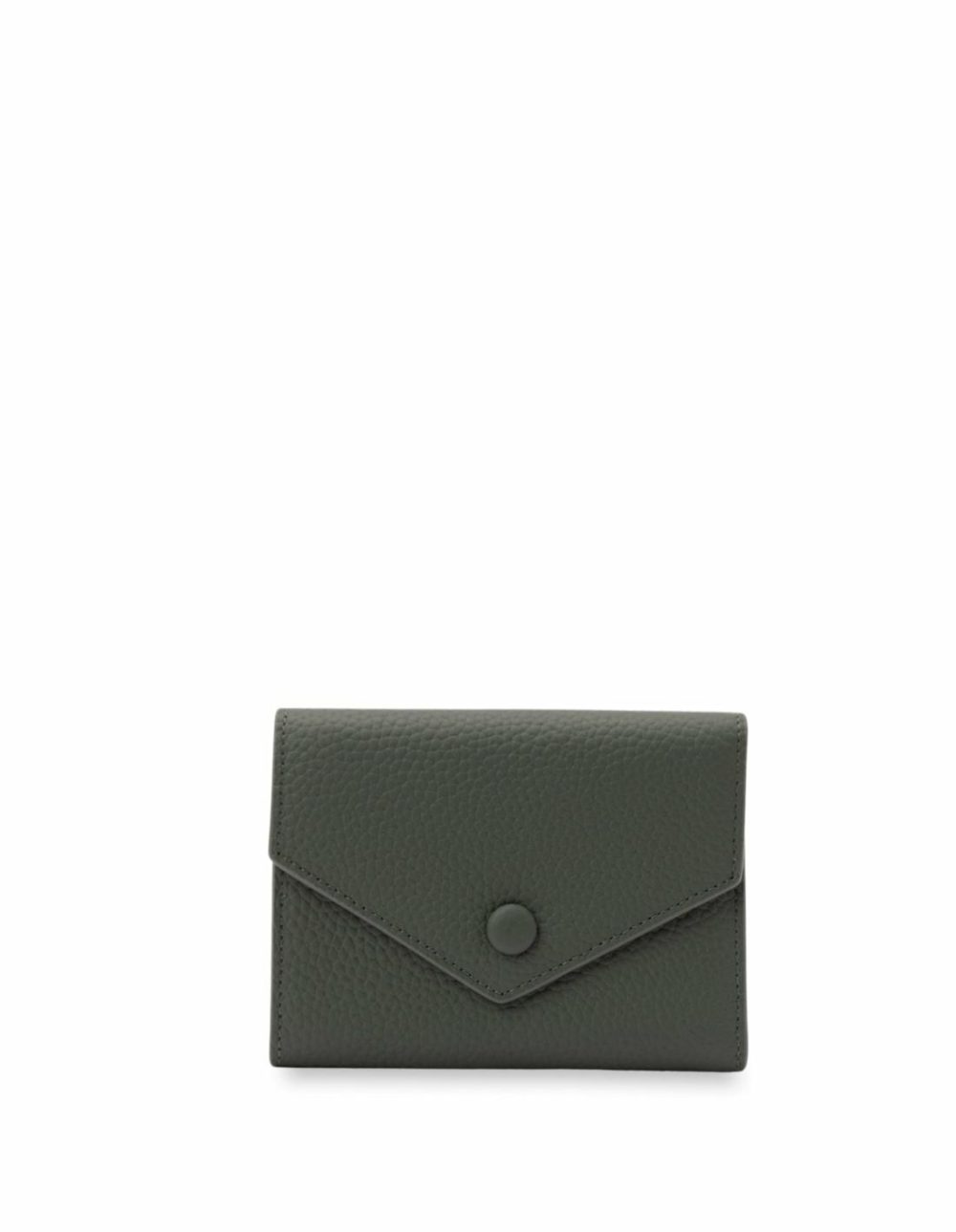 Naomi Leather Small Wallet- Sage Bags