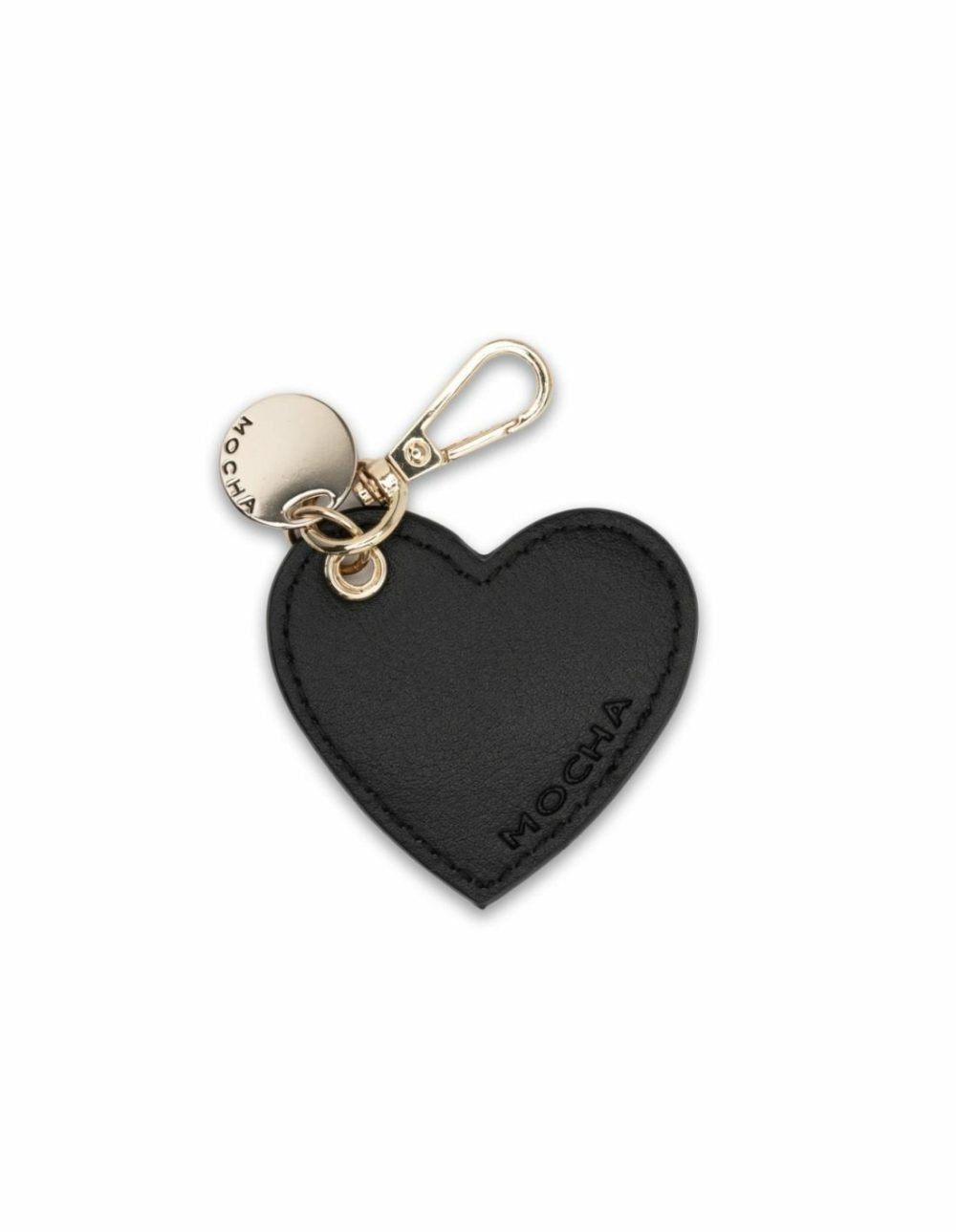 Savannah Heart Key Ring – Black Accessories