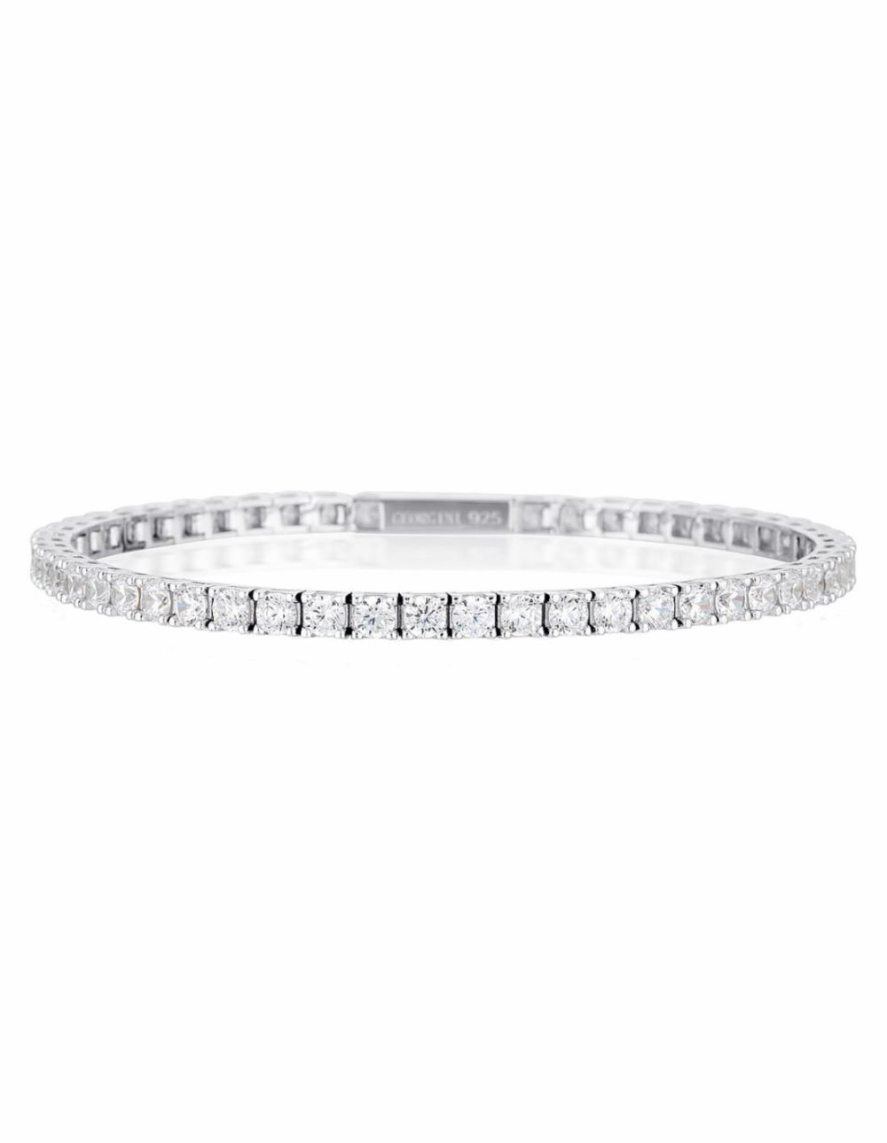 Selena 3Mm Tennis Bracelet – Silver Bracelets