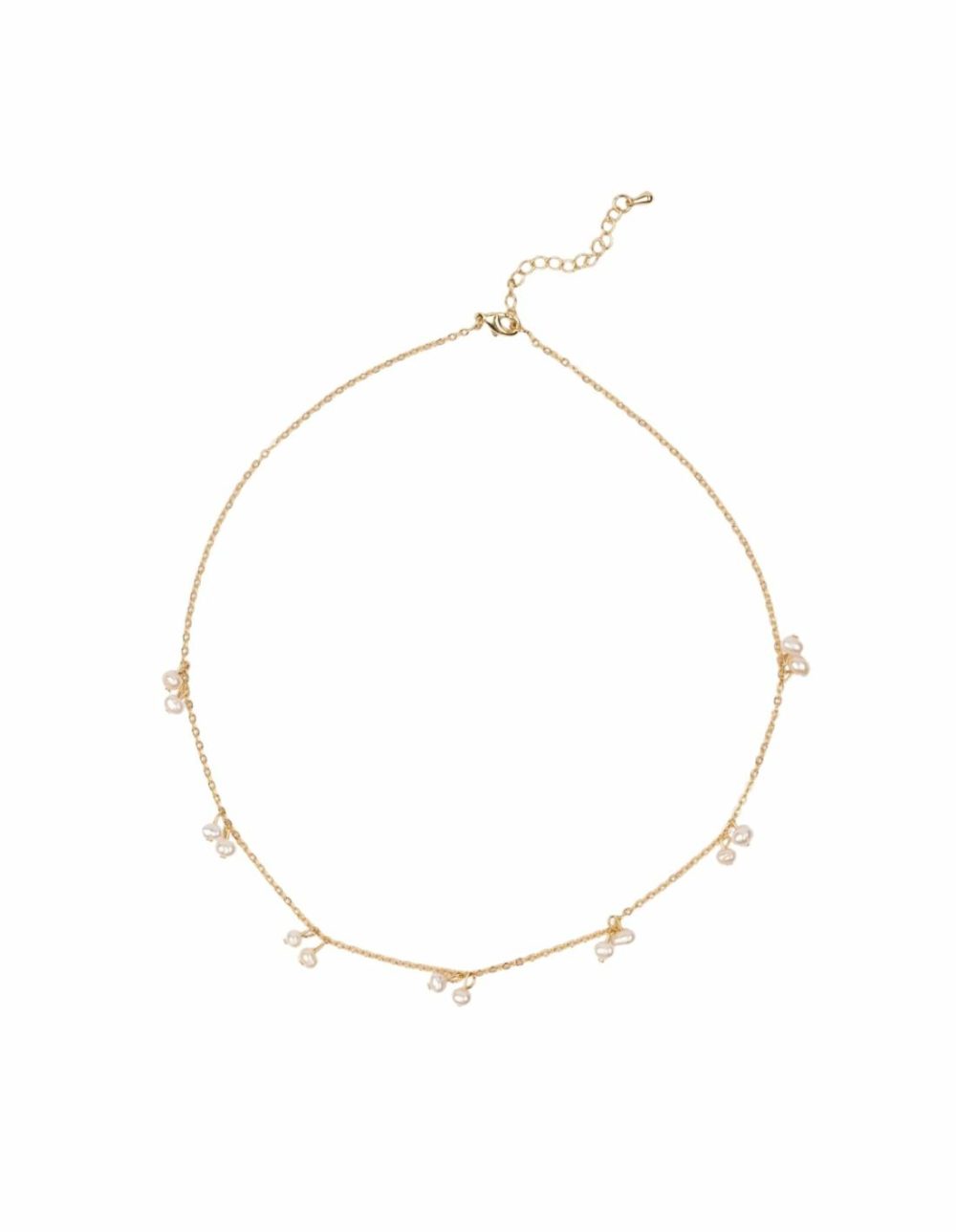 Shira Pearl Necklace- Gold Jewellery