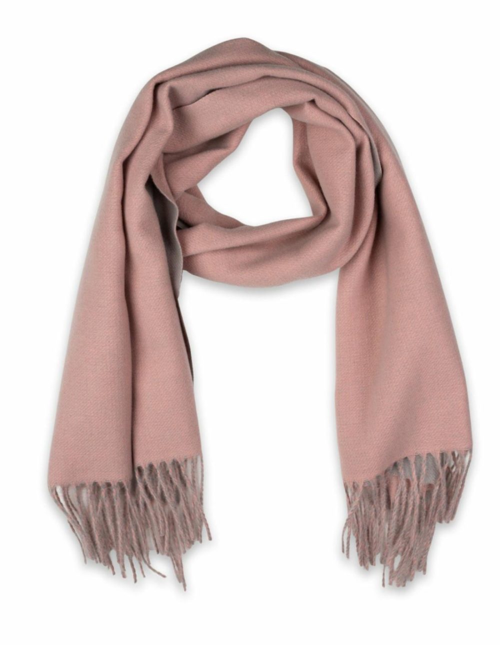 Two-Tone Twill Scarf- Pink/Grey Accessories