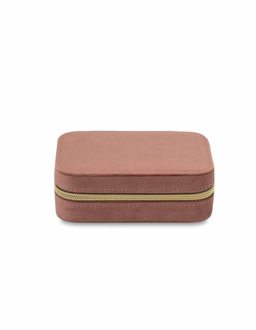 Velvet Rectangular Jewellery Case- Pink Jewellery