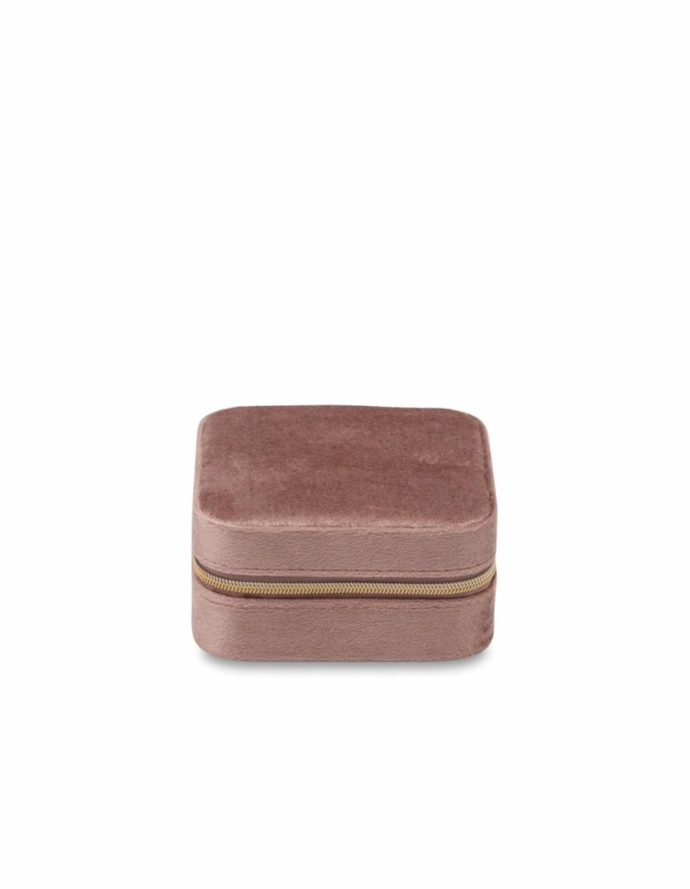 Velvet Square Jewellery Case- Pink Jewellery