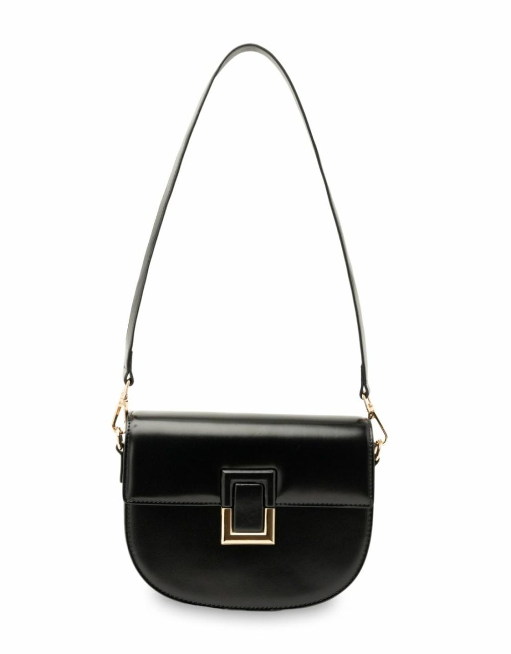 Victoria Leather Crossbody Bag – Black Bags