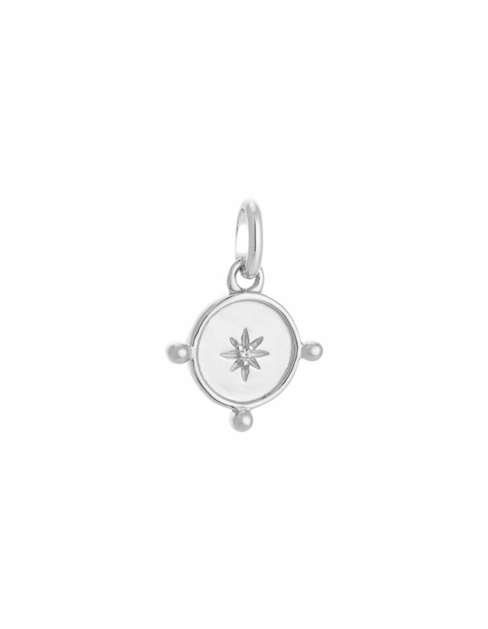 Voyager Coin Charm W/ Sterling Silver Charms