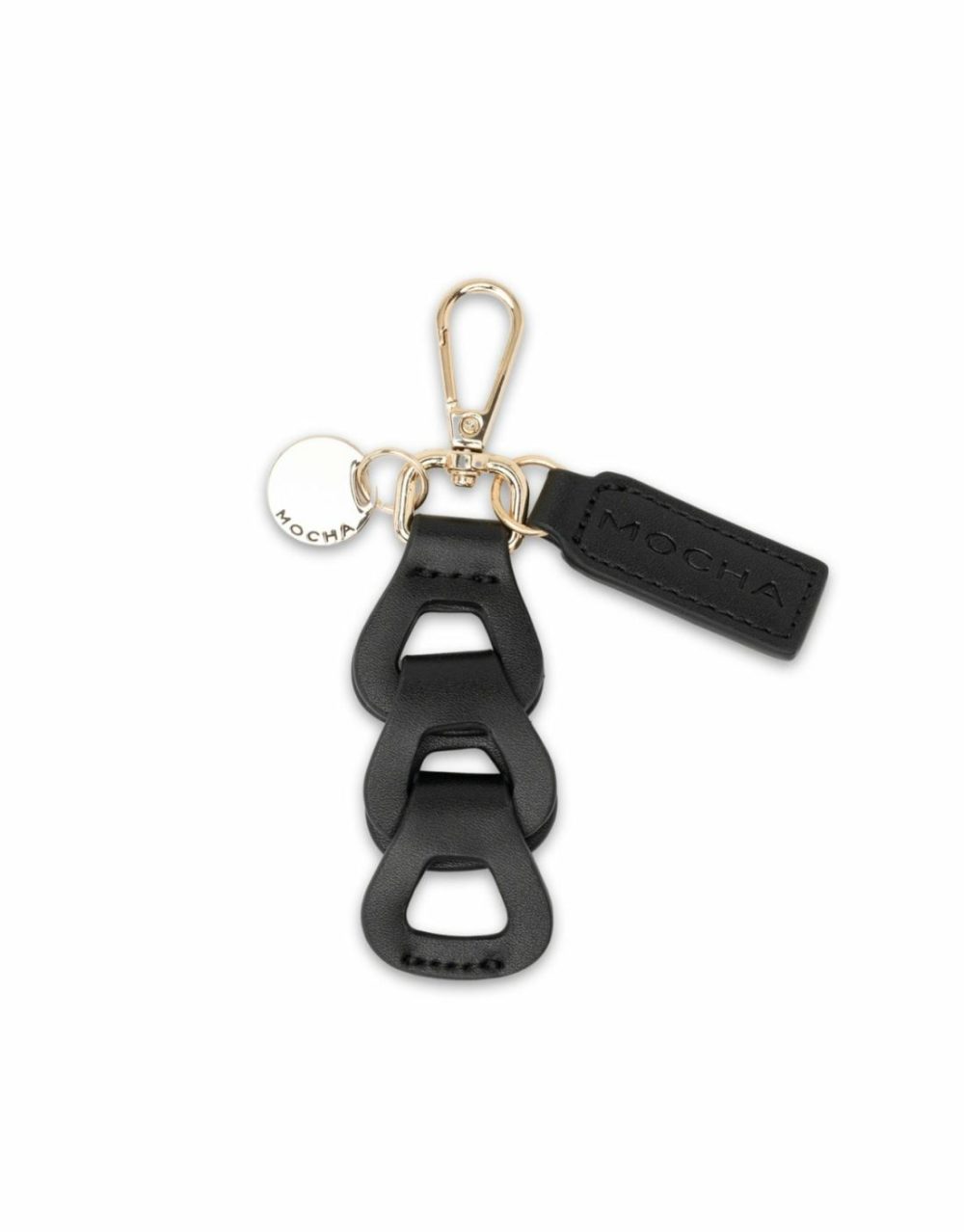 Avery Loop Keyring- Black Accessories