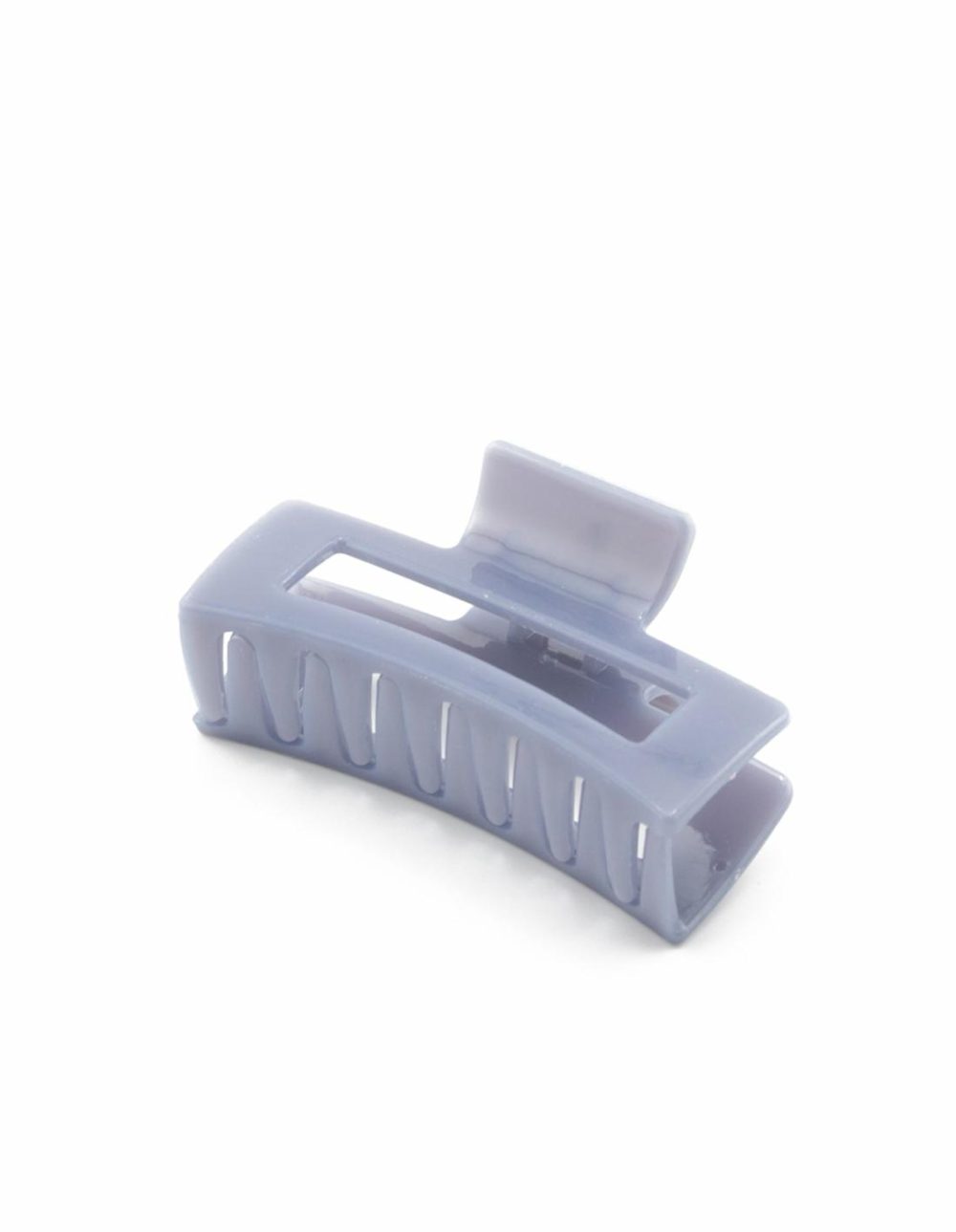 Rectangular Hair Clip- Glossy Lilac Accessories