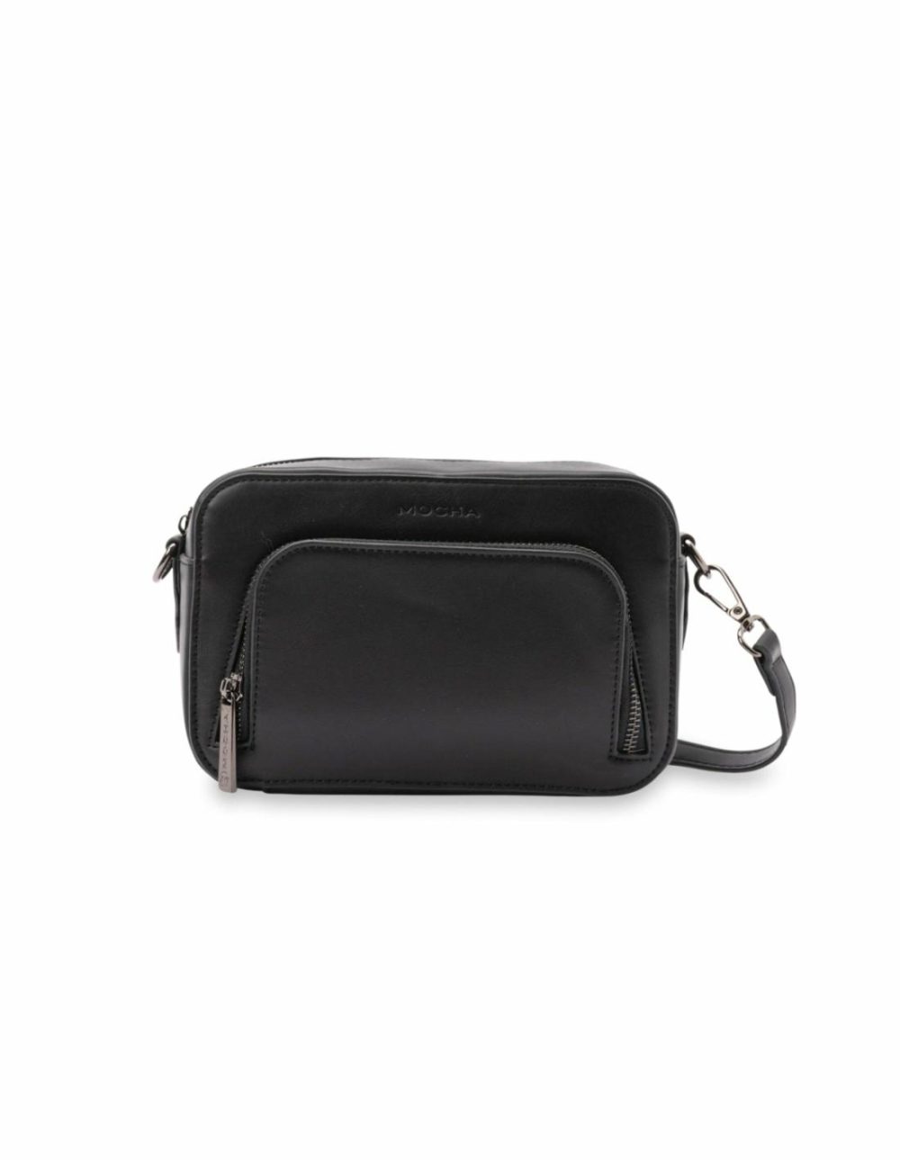 Elliot Boxy Crossbody- Black Bags