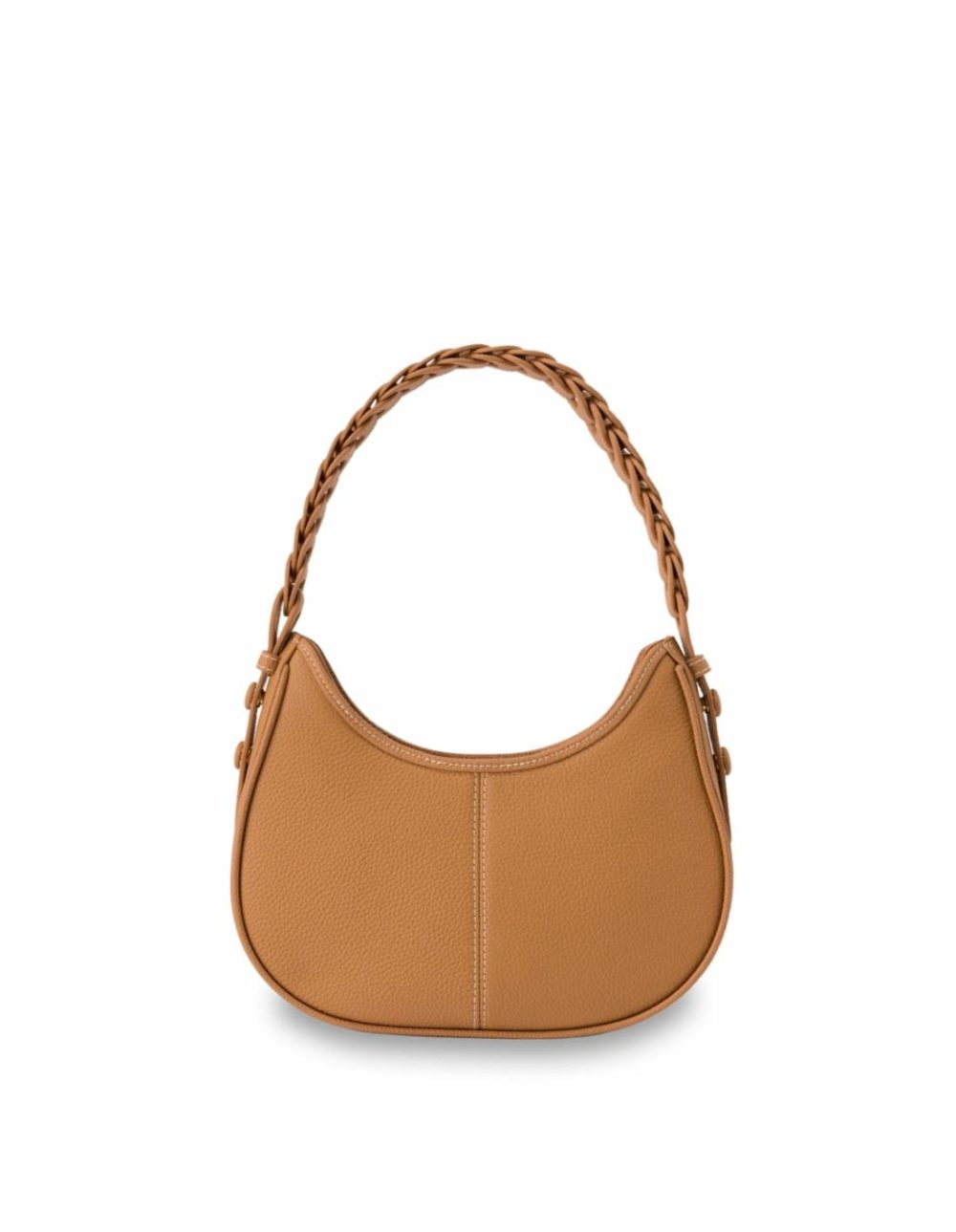 Lidia Leather Shoulder Bag- Tan Bags