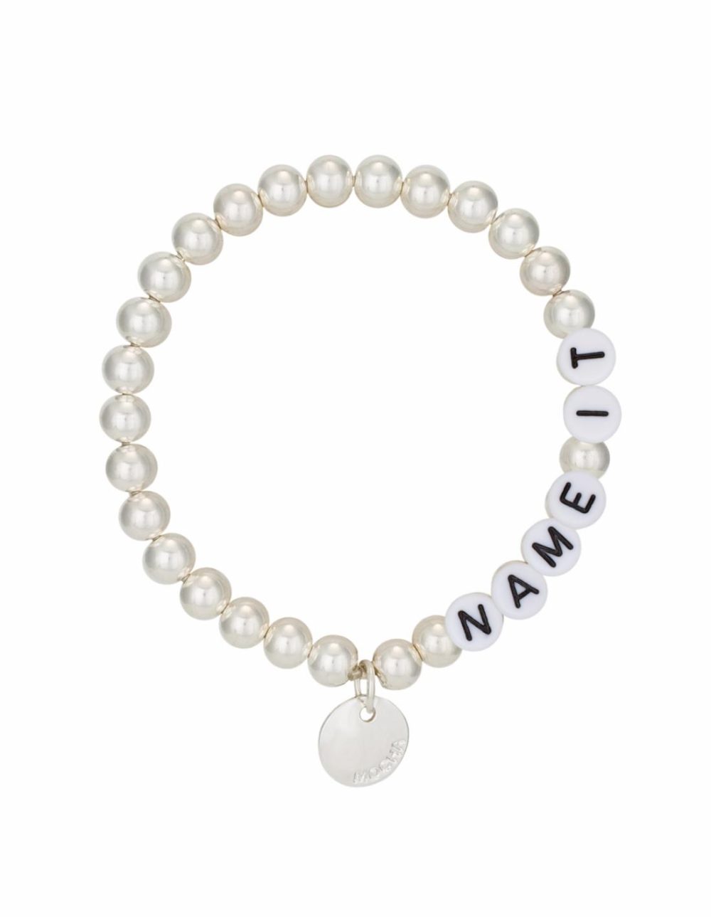 Name-It Customisable Bracelet 6Mm – Silver Bracelets