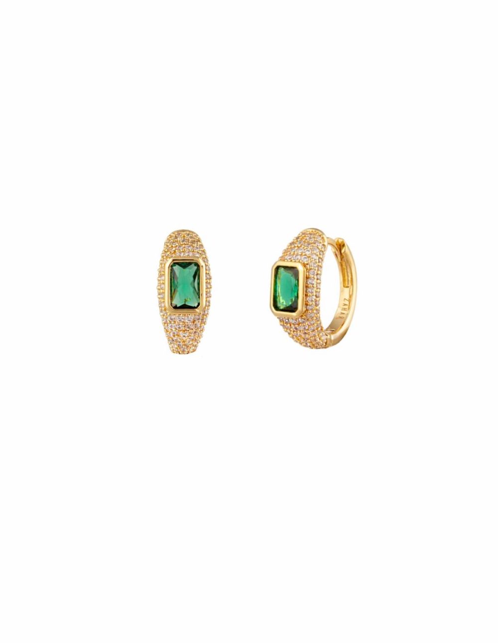 Cleo Earrings- Green Earrings